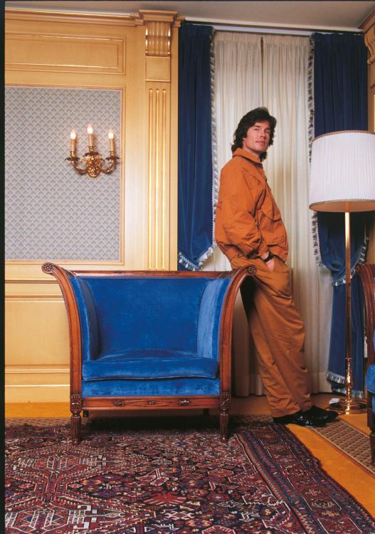 [141560940] Ronn Moss Leaning On An Armchair.jpg
